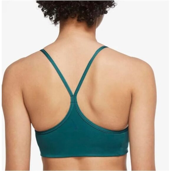 Nike Women Dri-FIT Indy Support Padded Sport Bra DD1407-381 Green Size Small - Picture 2 of 3
